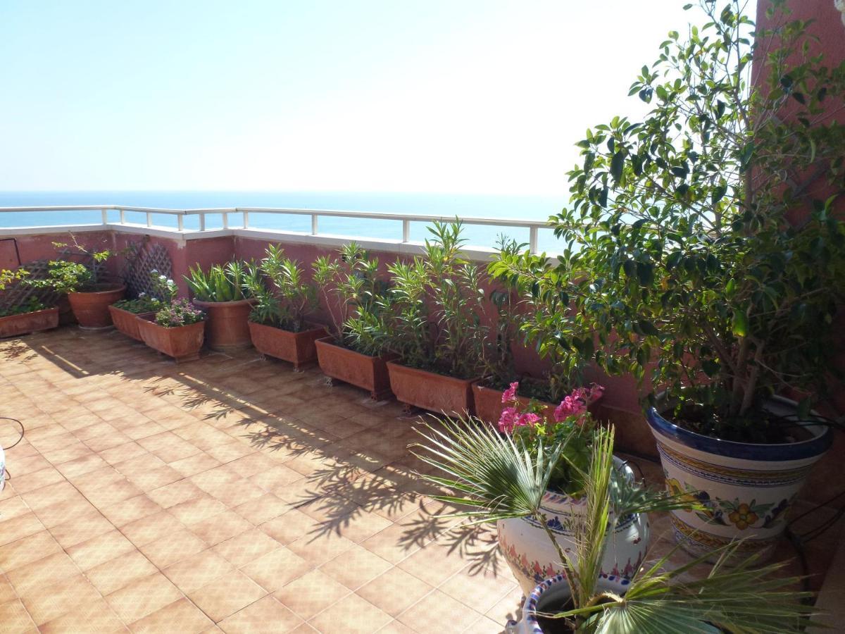 Espectacular Terraza Y Vistas En 1A Linea De Playa Apartment Cullera Bagian luar foto