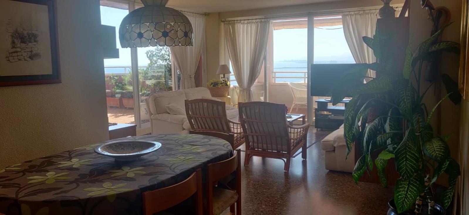 Espectacular Terraza Y Vistas En 1A Linea De Playa Apartment Cullera Bagian luar foto